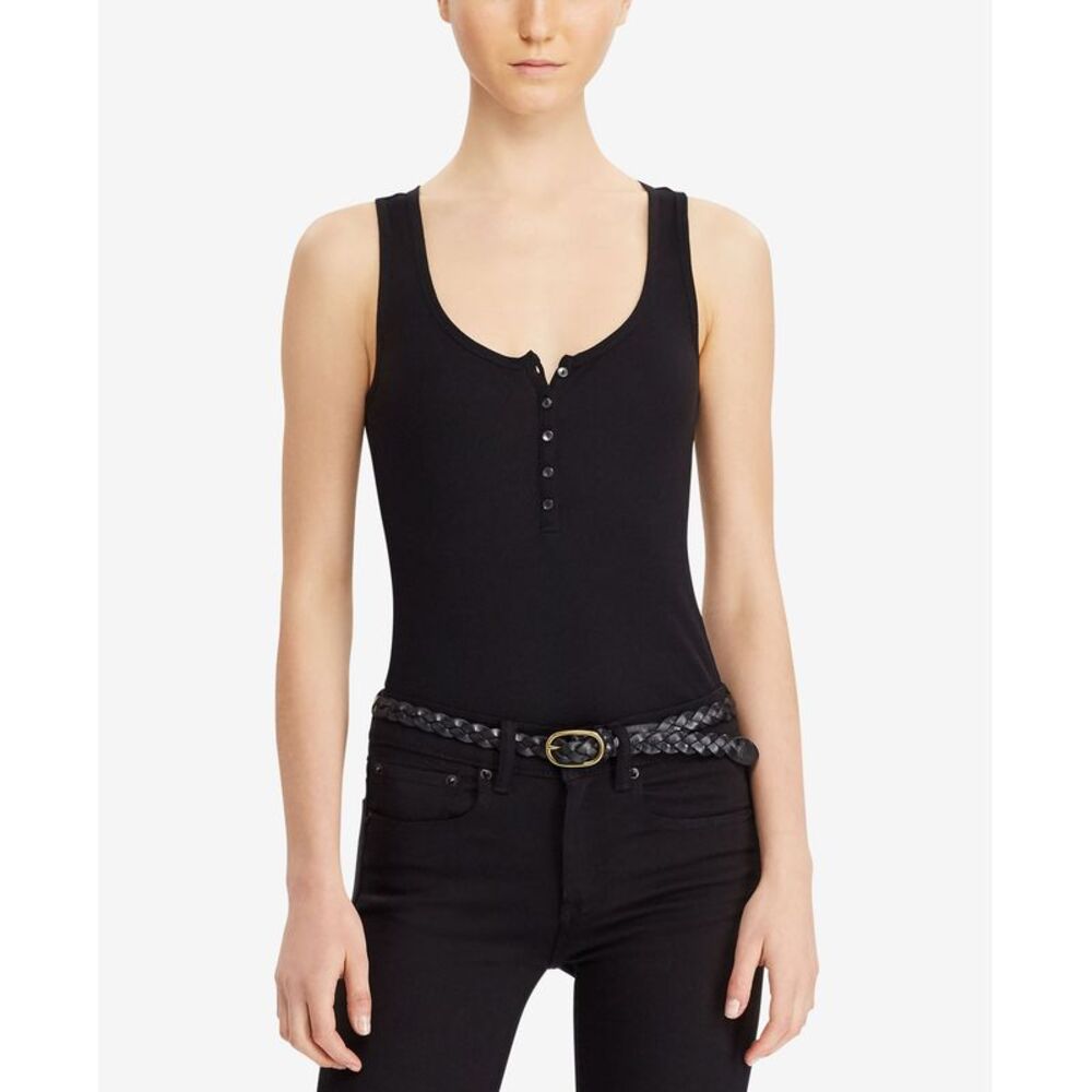Denim Supply Ralph Lauren Stretch Henley Bodysuit